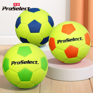 ProSelect专选足球儿童小学生专用球5号幼儿园训练室内静音毛毡球