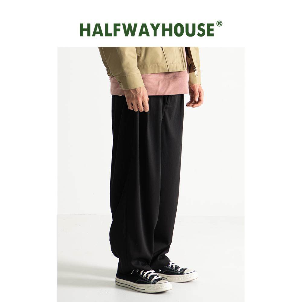 【陈涛同款】HalfwayHouse日系25秋季新款宽松直筒休闲百搭长裤男,男装,休闲裤,淘宝优惠券,粉丝福利购,淘宝优惠卷