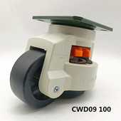 福马轮40F60F80F100F120F水平调节脚轮仪器设备万向福马轮厂家