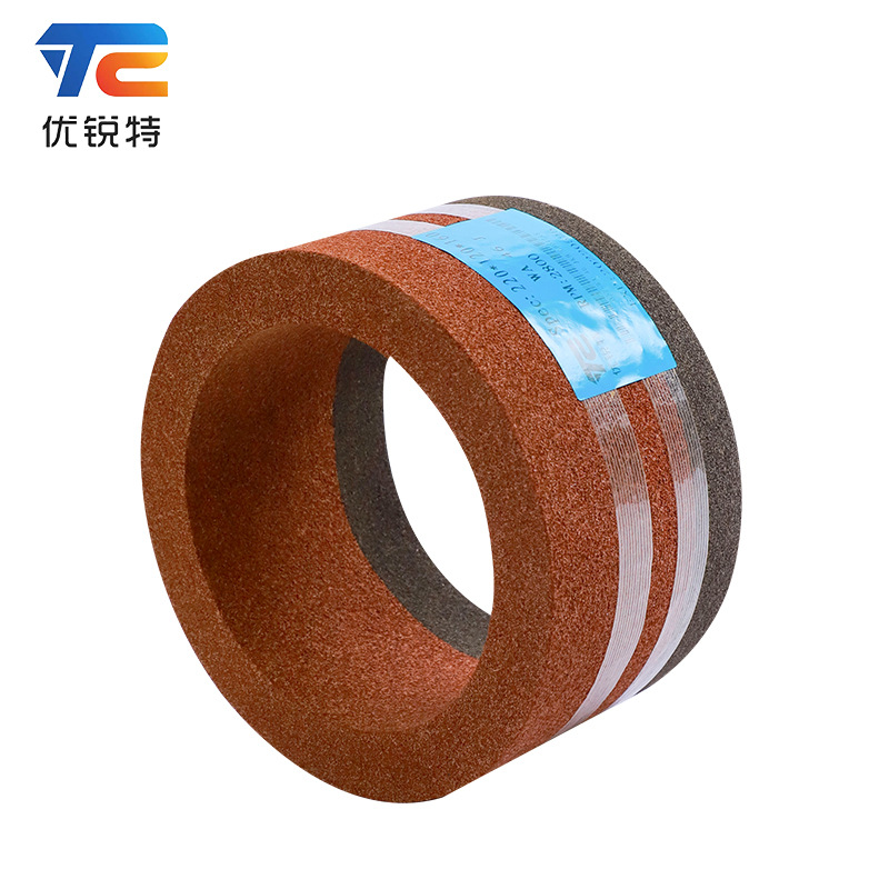 六孔紧固型砂轮220*120*160树脂螺栓紧固磨刀机专用树脂砂轮磨具