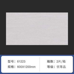 新柔光全瓷木纹砖600X1200客厅卧室地砖通体仿古砖阳台瓷砖仿实木
