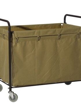 白云清洁AF08i156布草车酒店宾馆布袋客房服务车工作车洗衣房推车