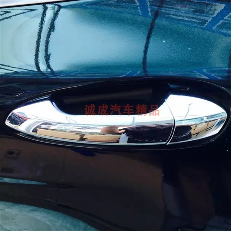 适用gle400外拉手门碗贴装饰亮条GBLS450 ML GL350门把手改装