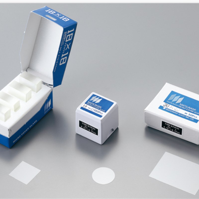 ASONE亚速旺j实验室耗材科学分析检查生物组织病理盖玻片 松浪硝