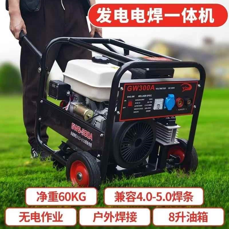 自发电电焊机便携式汽油160A220EV直流全铜电焊机小型框架发电机