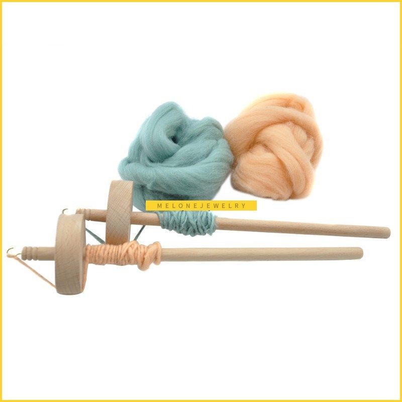 Drop Spindle op Whorl Yarn Spin Hand ved WoodeRn ool Gift fo