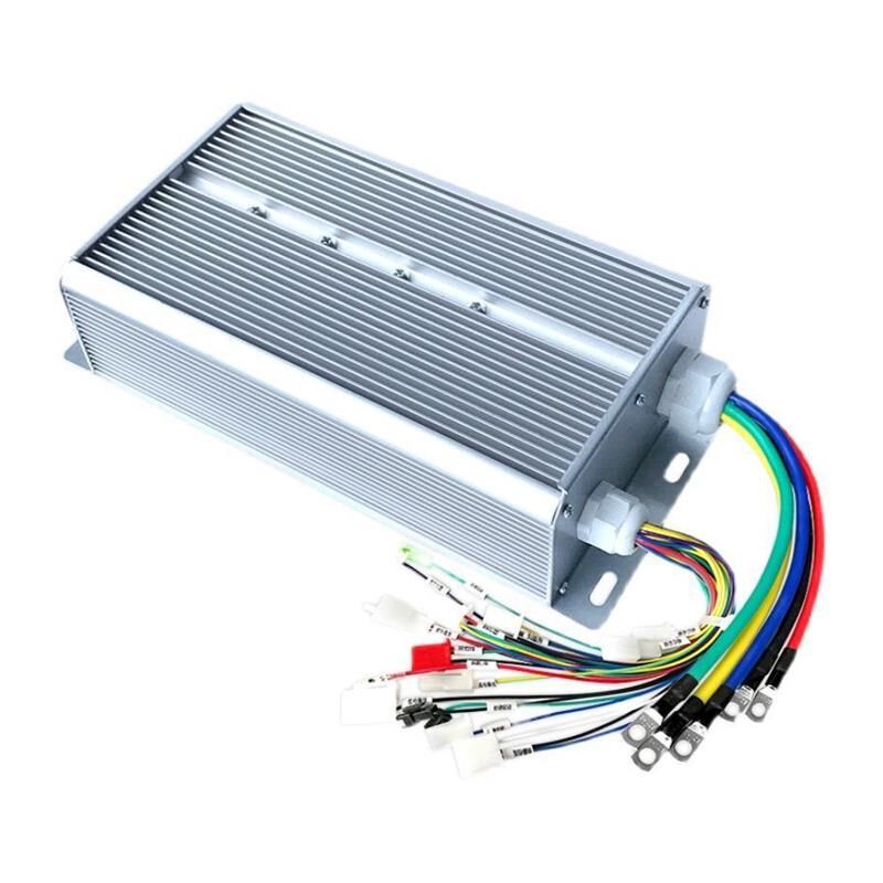 三轮车电动控制器48v72v1500w1800w双模通M用30管电车无刷控制器6