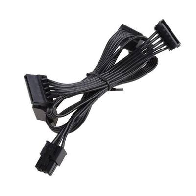 6PIN to 4x Power Module Line Extender for Hard Drives