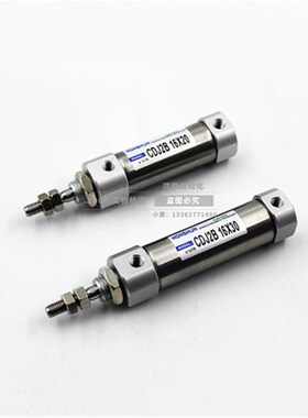 不锈钢迷你气缸PB/CDJ2B16X10/-15/20/25/30/35/40/60/50/7.5/150