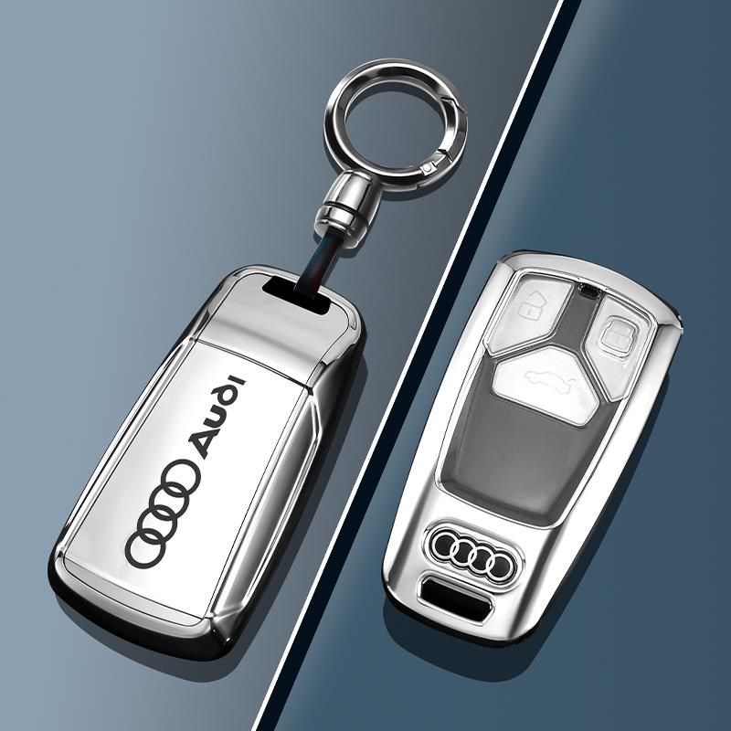 适用奥迪a4l钥匙套2024新款a6l男士q5l女q7N包a5车a3q3壳q2l扣
