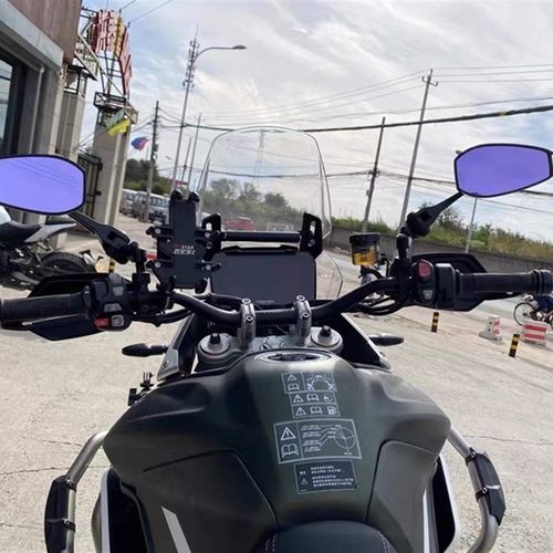 适用于川崎ER6N Z650 Z900 z900rs改装广角反V光镜大视野后视镜