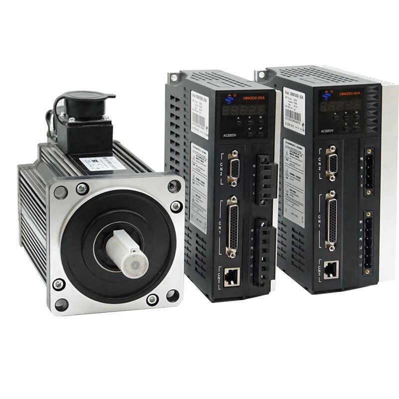 60/80/110/130交流伺服电机驱动器套B装400W750W1.5KW3.8K马达现