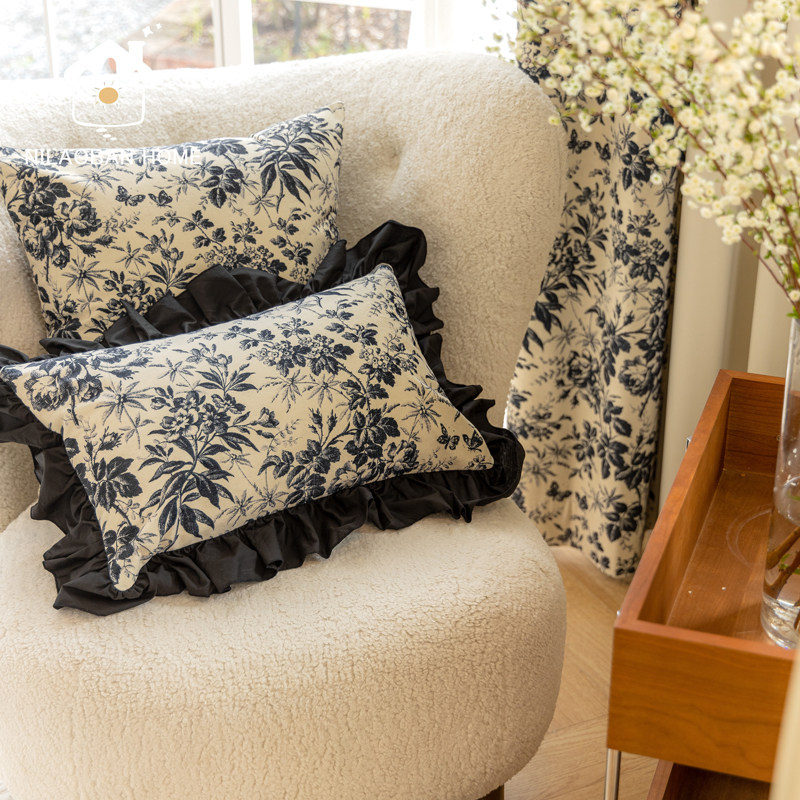 新款缤纷梦境黑白时尚q轻奢抱枕沙发卧室客厅Q床头汽车靠枕含芯布,居家布艺,床头靠垫,淘宝优惠券,粉丝福利购,淘宝优惠卷