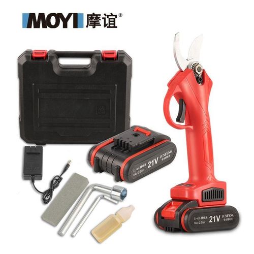 园林树枝剪电动剪刀充电修枝剪果树剪粗枝剪电剪T刀锂电剪刀剪枝
