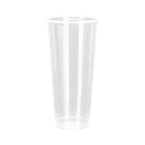 90口径透明奶茶吸塑o杯一次性带盖商用网红塑料杯饮料豆浆冷饮打