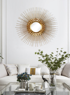 欧式轻奢家居挂件铁片叠型壁饰电镀拉丝防锈防潮S样房铁艺金属挂