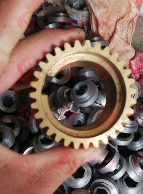 山东滕州Z5032B蜗n轮齿轮 7号走刀箱齿轮 铜蜗轮 齿数31 电机齿轮