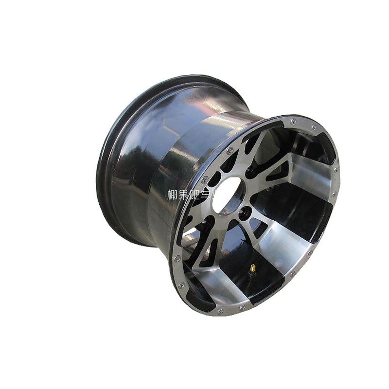 卡丁沙滩车配件 25X8/10-12 235/30-12寸轮胎铝V轮毂刀锋轮毂轮圈