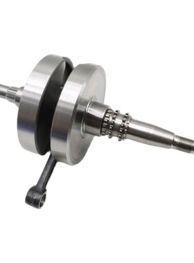 适用铃木新海王星UA125T/125T-A/3天龙星踏板S摩托车曲轴连杆总成