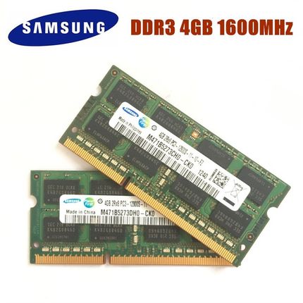 SAMSNG 4GB 1R/l2Rx8 PC3L-12800S DDR3 1600Mhz 4gb Laptop Memo