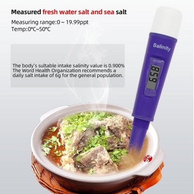 Waterproof SA-387S 0.01Salinity meter SalinoQmeter Halometer
