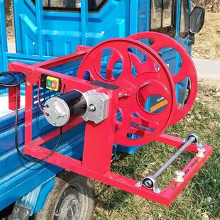 新款 电动水带收卷j48v60v农田用浇地水管卷管器灌溉水管滴灌带纳