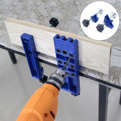 Univercsal Dowelling Jig Set With Aligning Clamps Dowel Pins