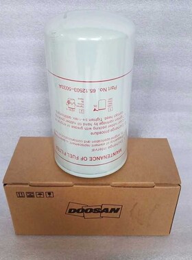 斗山大宇DX300LC-9C 新款电喷挖掘机柴油F滤芯65.12503-5033A 柴