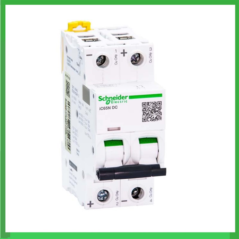 施耐德直流断路器/空j气开关iC65N DC 2P C50A 订货号A9N18250