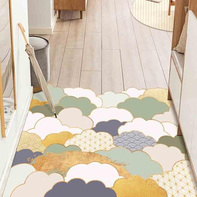 地入ELW户门垫进门脚垫垫pvc可擦洗防进户门滑口垫家用.地毯门可