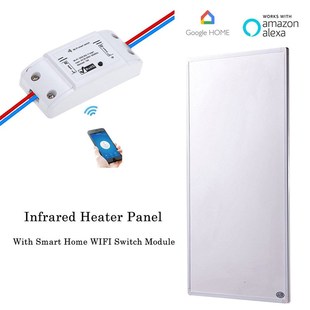 600W Smart Home Infrared Heater Panel WLifi Wireless Switch