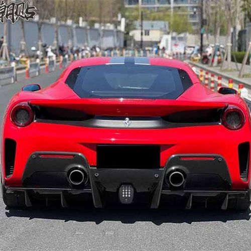 法拉利488 Pista车贴拉花458赛道版贴纸F8车身汽车V引擎盖装饰贴