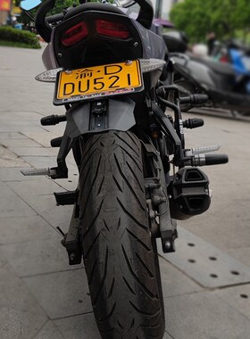 适用春风250NK/SR 400t 650NK/MT/GT改装短尾车牌架伸缩挡泥板挡