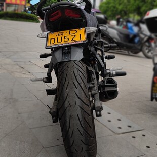 适用春风250NK/SR 400t 650NK/MT/GT改装短尾车牌架伸缩挡泥板挡