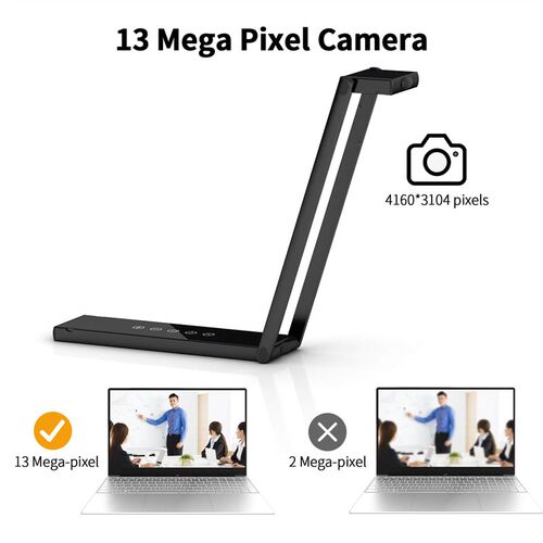 2 in 1 Document Scanner Camera Webcam with AuQto-Focus 13 Me