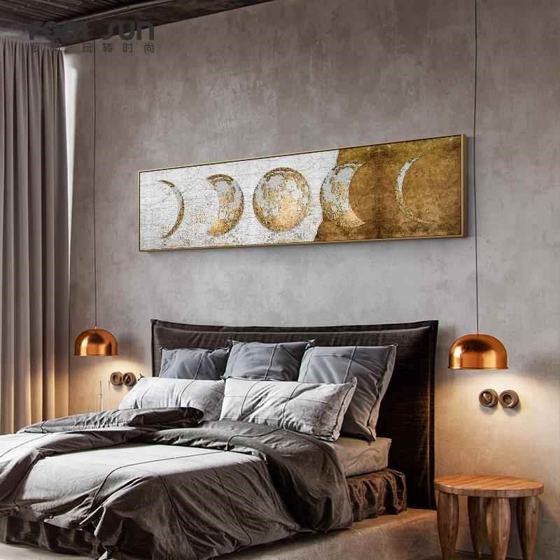 定做黑白业风客装饰画球横工挂幅现餐厅画代月约T卧简室厅床头壁,家居饰品,现代装饰画,淘宝优惠券,粉丝福利购,淘宝优惠卷