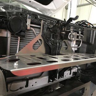 纳瓦拉改装灯架射灯LED辅助灯内E置高强度不锈钢前后可调节灯架