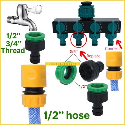 20PCS(10SE) 1/2Andapter  Quick Coupling Hose ube Connector