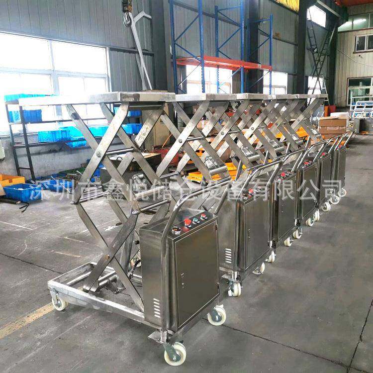 不锈钢移动半电动升降平台车04材质充电式液压平台车手动平台车,搬运/仓储/物流设备,其他起重搬运设备,淘宝优惠券,粉丝福利购,淘宝优惠卷