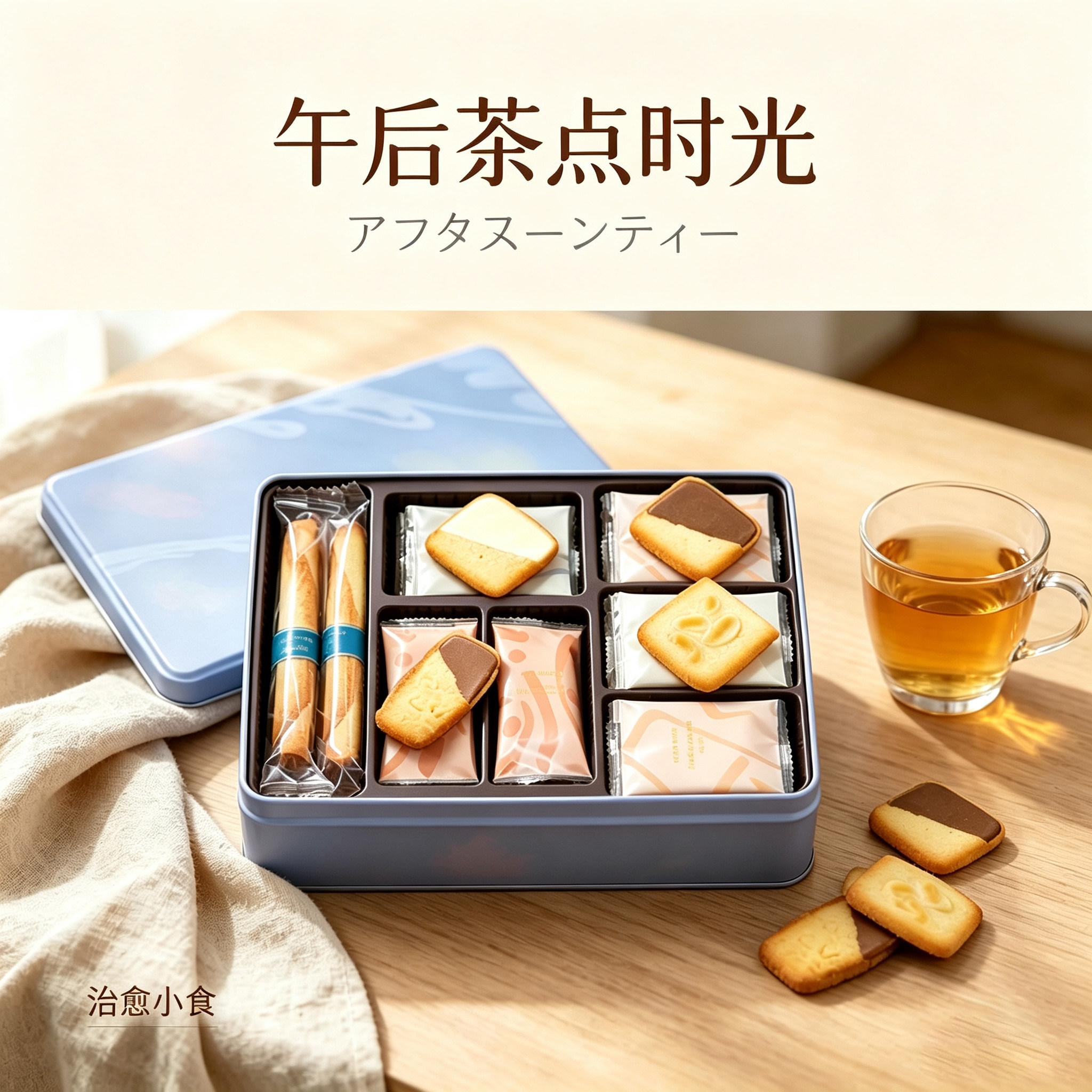 现货日本本土YOKUMOKU雪茄蛋卷礼盒伴手礼
