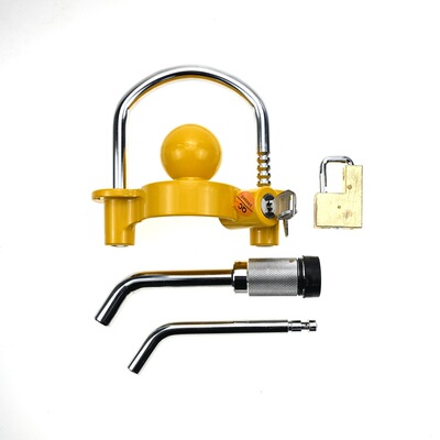 YH3306 拖车锁花篮锁套件品质球罩锁锁具 交通器材拖车锁具耦合器