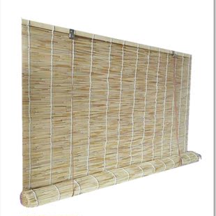 芦苇帘子竹帘卷帘窗帘拉绳升降器百叶窗拉线草帘拉式 铁质滑轮 包邮