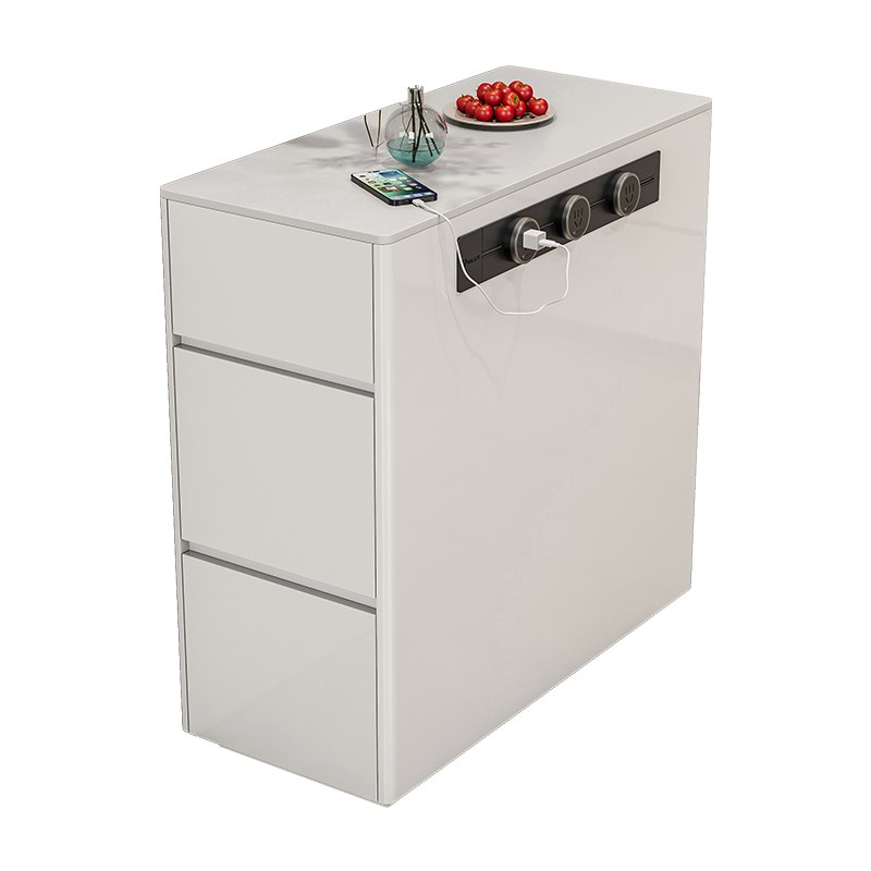 小岛台单柜小尺寸窄岛台餐桌一体厨房可移动N单独中岛单导台中导