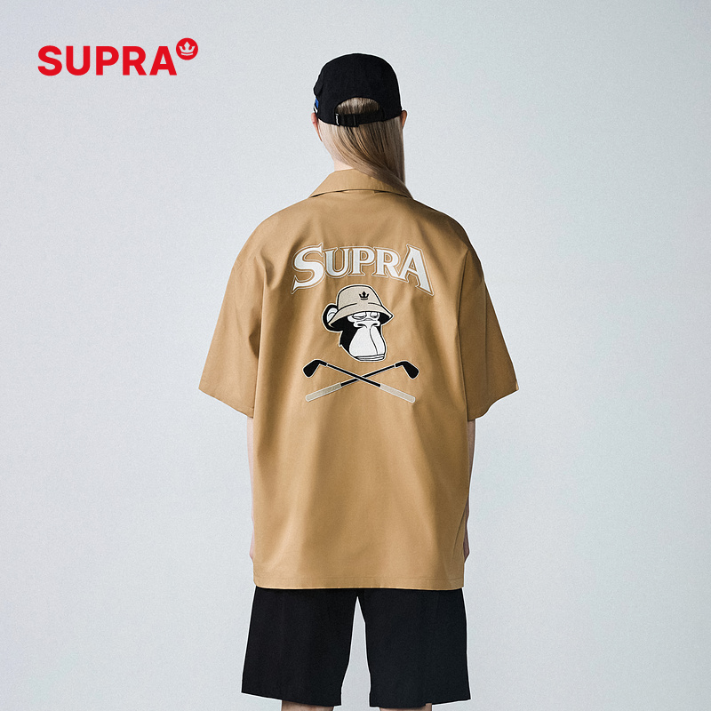短袖衬衫SUPRA男女同款