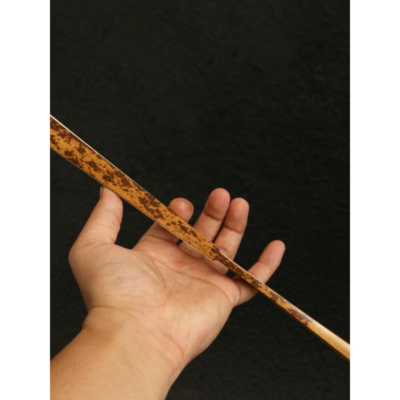 一物一拍湖南九嶷山梅鹿竹老料纯手工苏工精工制作竹扇子折扇