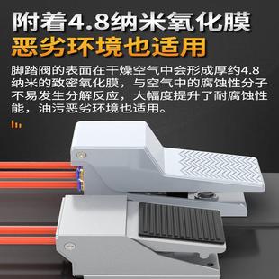08气动快速换向放气气阀4F210 气动脚踏阀控制开关4F210 08LG