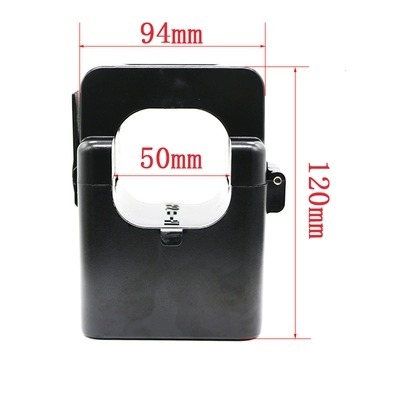 开口式电流互感器小型免断电开合式开启式三相交流电表KCT24/36MM