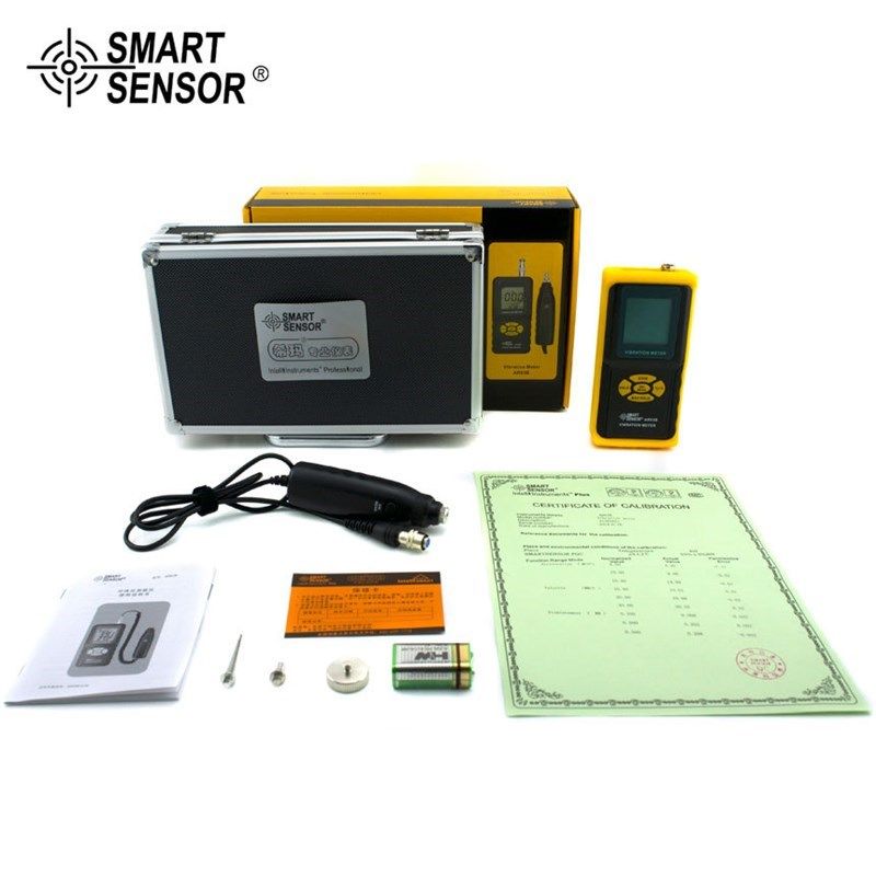 新品销分体式测振仪便携式高精度测震仪电机振动测试仪AS63B厂*