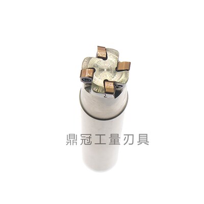 悍狮霸小直径快进给铣刀杆配LNMU0202刀片 EXN02R双面4角开粗效率