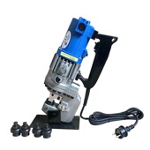 MHP 20电动冲孔机干挂大理石支架冲孔机角钢槽钢液压打孔机JP